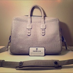 RARE Parabellum Full Size Briefcase/Bag - Grey